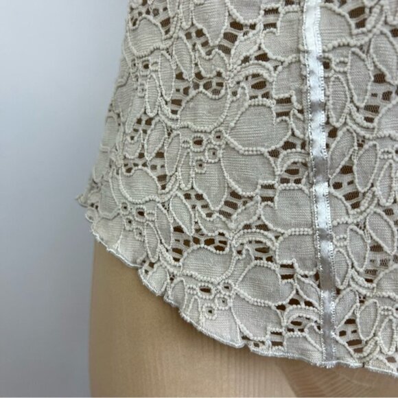 Y2K tribal lace corset style tank - Picture 5 of 9